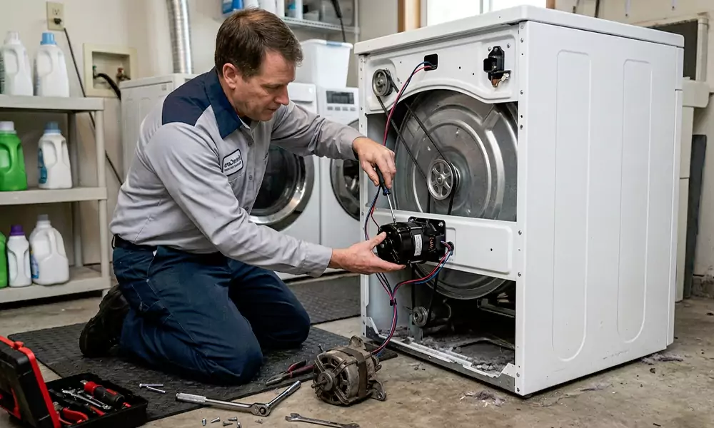 Dryer Motor Replacement in Attleboro, MA