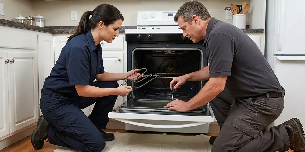 Oven Heating Element Replacement in Attleboro, MA