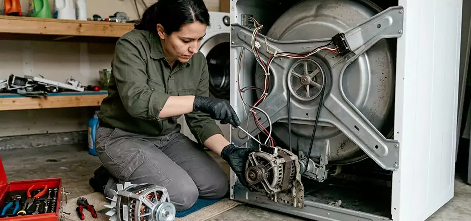 Dryer Motor Change Service in Attleboro