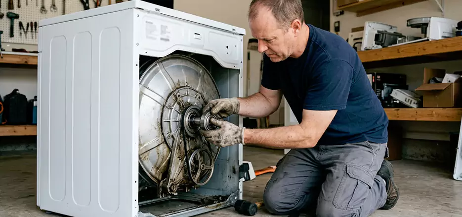 Washer Tub Bearing Replacement in Attleboro
